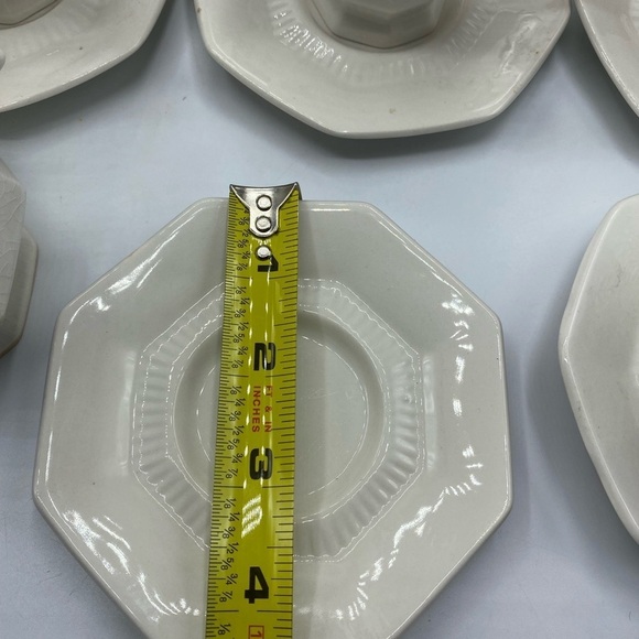 Independence Ironstone Castleton Japan White Tea Set - Picture 10 of 10